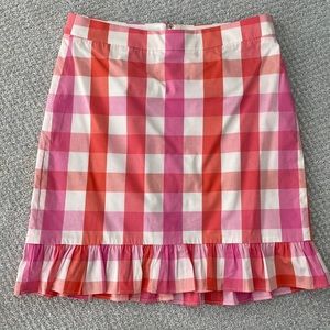 J Crew Factory Ruffle Skirt - Size 2